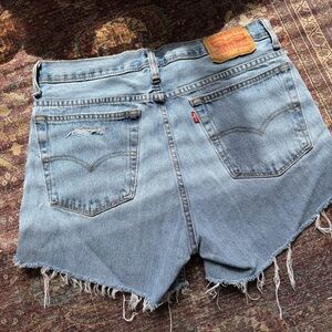 Levi Strauss Custom Denim Shorts Size 10